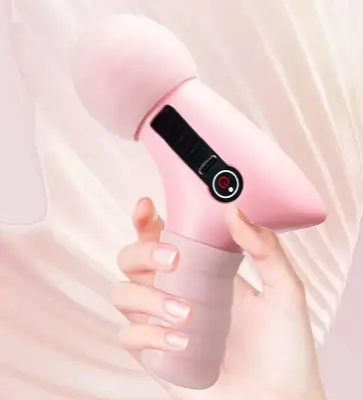 Pistolet Masseur - ElectricMuscleMassageGun™ - Rose