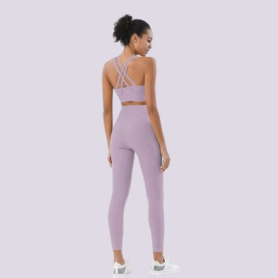 Combinaison Sport Femme - WomenFitnessSet™ - Lavande