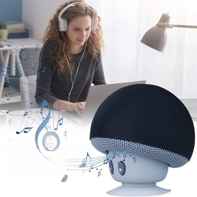 Haut-parleur bluetooth - MushroomBluetoothSpeaker™ - Noir