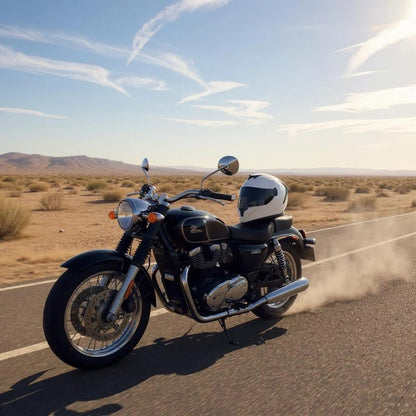Casque de Moto - FullRideHelmet™ - Blanc
