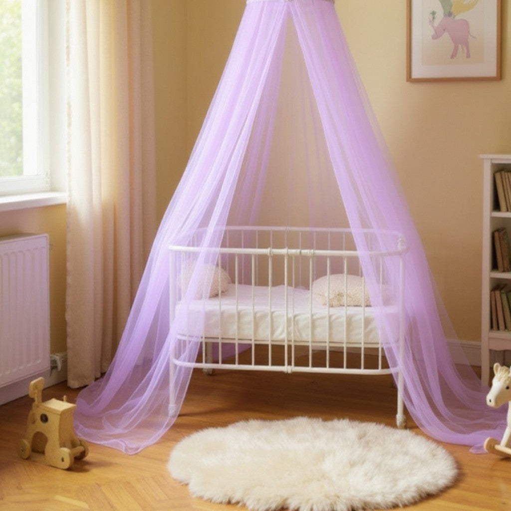 Moustiquaire Lit - PrincessMosquitoDome™ - Violet Lilas