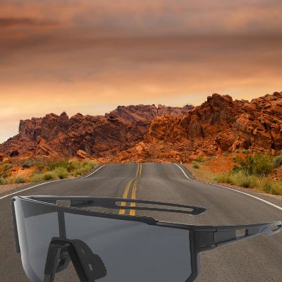 Lunette de soleil polarisé - PolarizedSunglasses™ - Noir