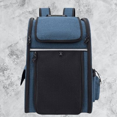 Sac transport chien - DogShoulderedBag™ - Bleu
