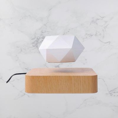 Pot de Fleurs Intérieur - LevitatingPot™ - Blanc&marron clair