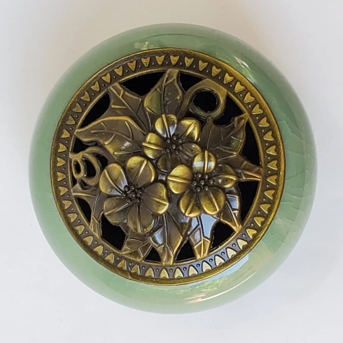 Bruleur d'Encens - CeramicIncenseBurner™ - Vert Clair