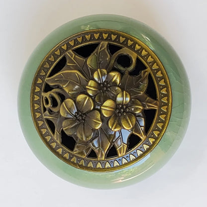 Bruleur d'Encens - CeramicIncenseBurner™ - Vert Clair