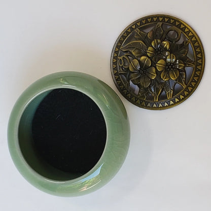 Bruleur d'Encens - CeramicIncenseBurner™ - Vert Clair