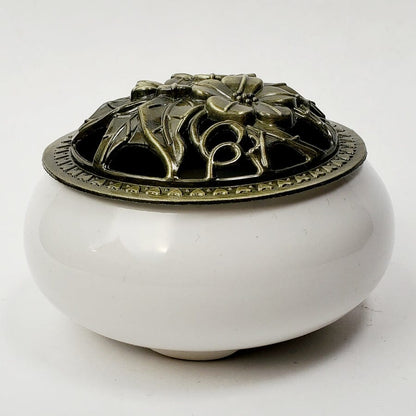 Bruleur d'Encens - CeramicIncenseBurner™ - Blanc