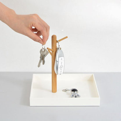 Rangement Clé - BranchRectaTray™ - Blanc