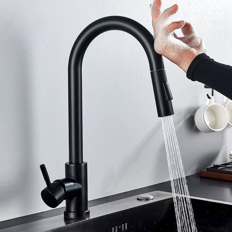 Robinet Cuisine Intelligent - AquaTouch™ - Noir