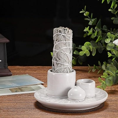 Porte encens - NewIncenseBurner™ - Blanc