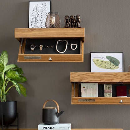 Étagère Murale - MagicShelf™ - Bois Naturel