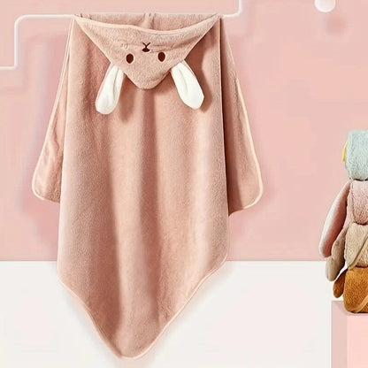 Serviette de Bain Bébé - SnugTowel™ - Lapin