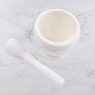 Mortier cuisine - ResinMortar&Pestle™ - Blanc