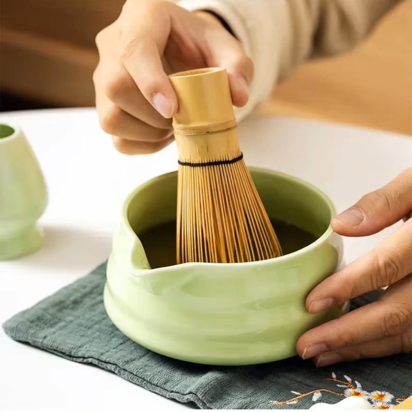 Service à Thé Japonais - ZenMatchaTeaSet™ - Vert Matcha