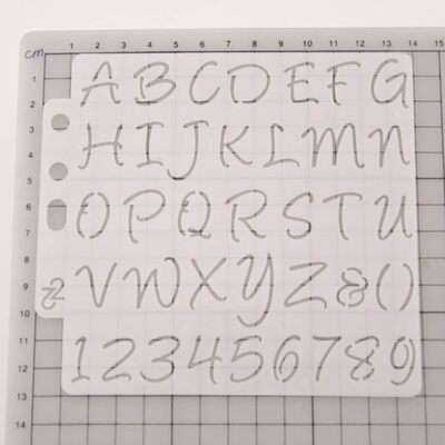 Pochoir - DIYStencils™ - Alphabet Majuscule