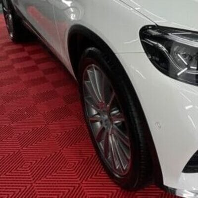 Dalle de Sol Garage - GarageFloorMat™ - Rouge