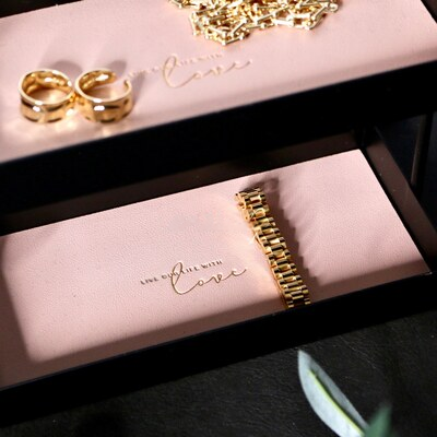 Présentoir à Bijoux - NordicJewelryStand™ - Rectangle Rose