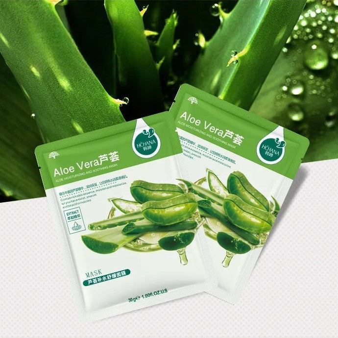 Masque Facial - GlowSkinSheet™ - Aloe Vera