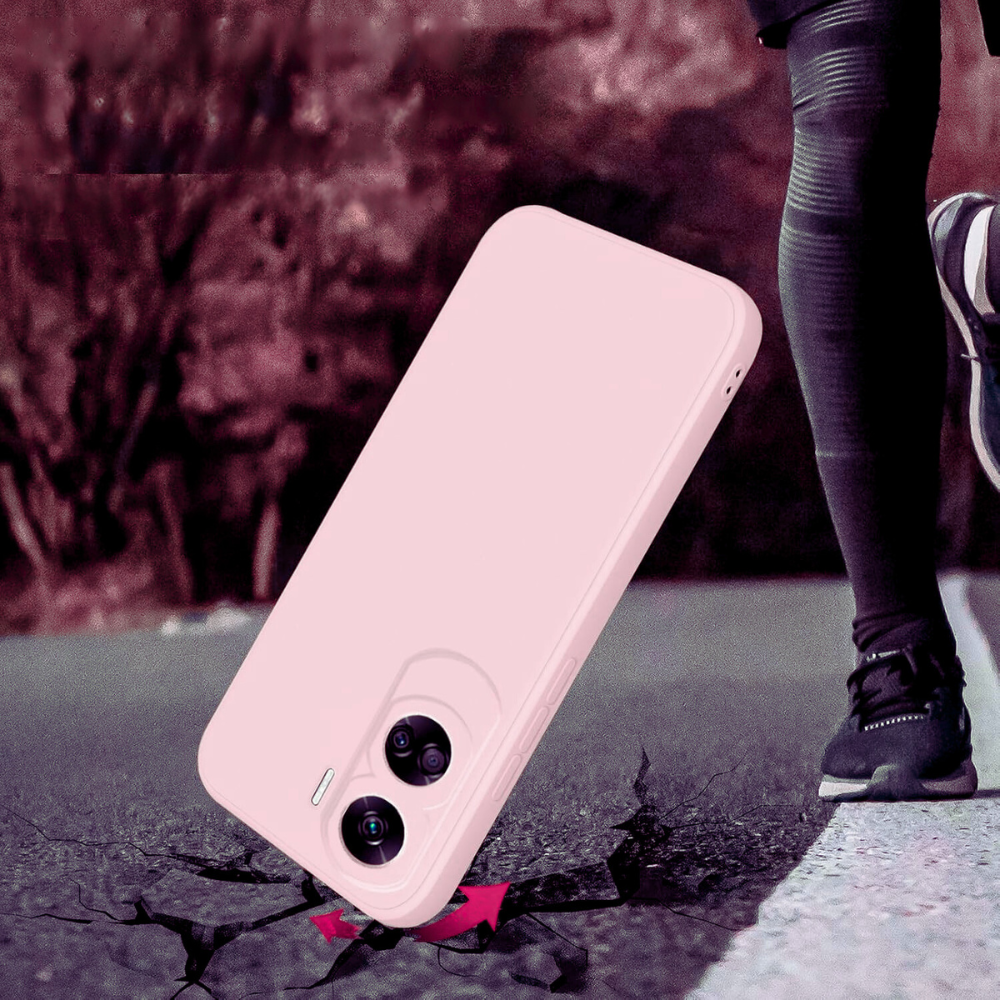 Coque Honor 90 Lite - FlexiSilic™ - Rose Poudré