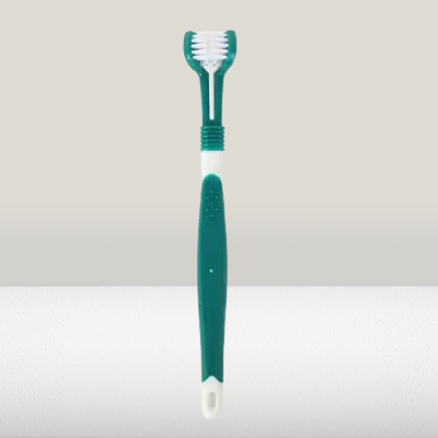 Brosse A Dent Chien - ThreeSidedPetToothbrush™