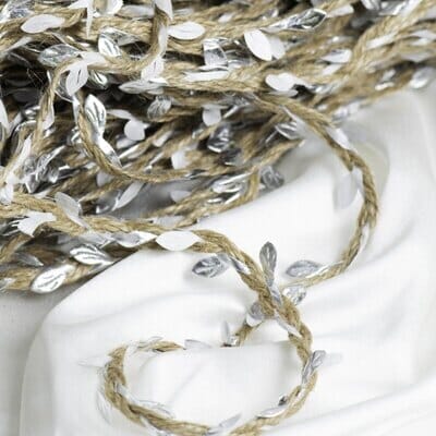 Corde de Jute - LeafCord™ - Argenté