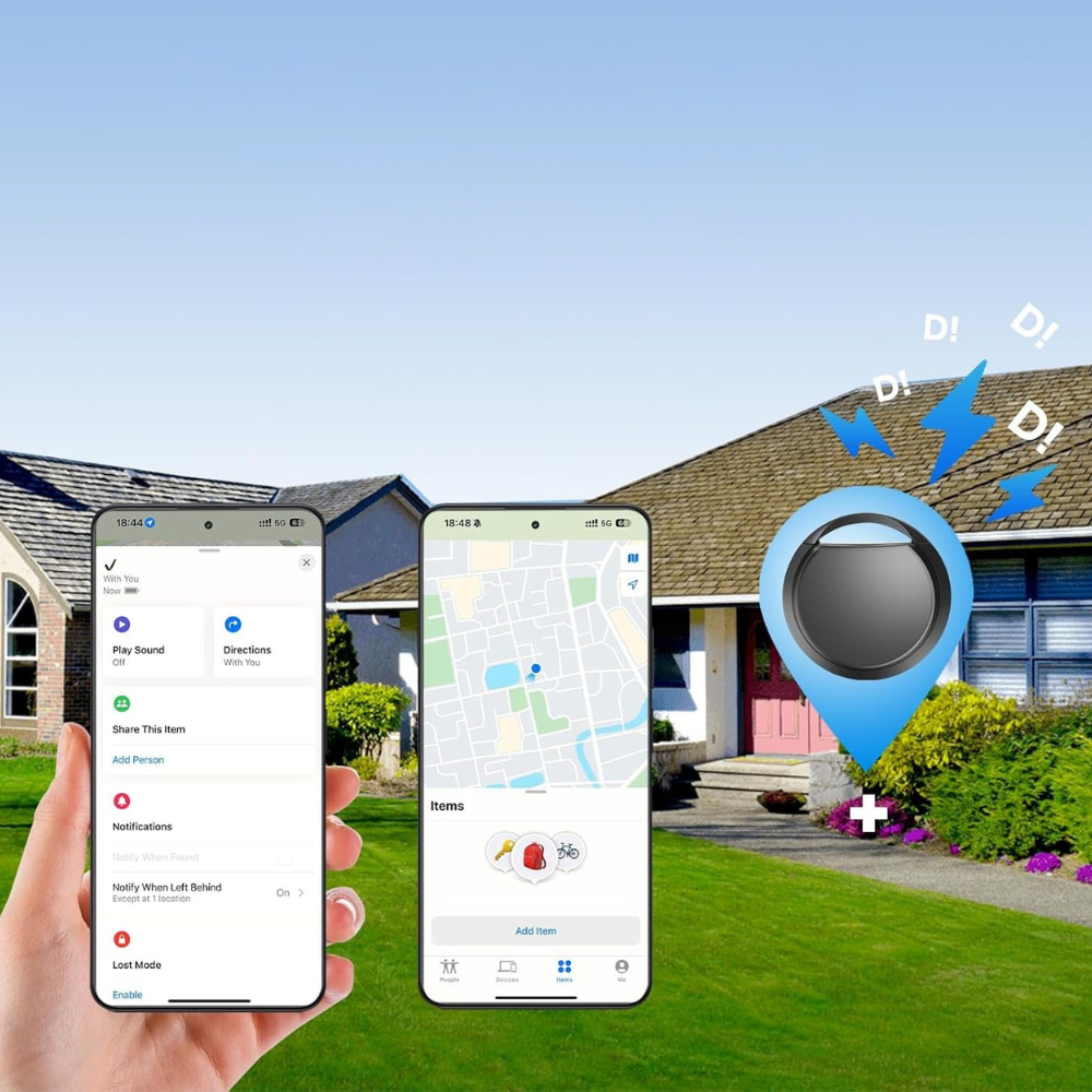 Traceur GPS Bluetooth - TrackMe™ - Noir