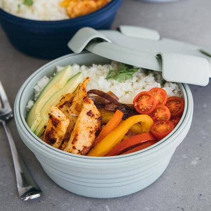 Boite de Conservation Alimentaire - SiliconeFoldingBox™ - Gris Nordique