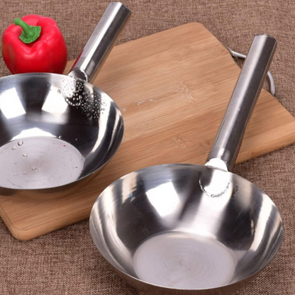 Wok Inox - IronMaster™ - Manche en Métal