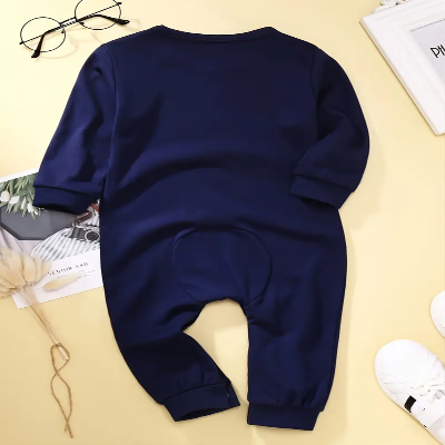 Combinaison Bebe - BabyJumpsuits™ - Bleu Foncé