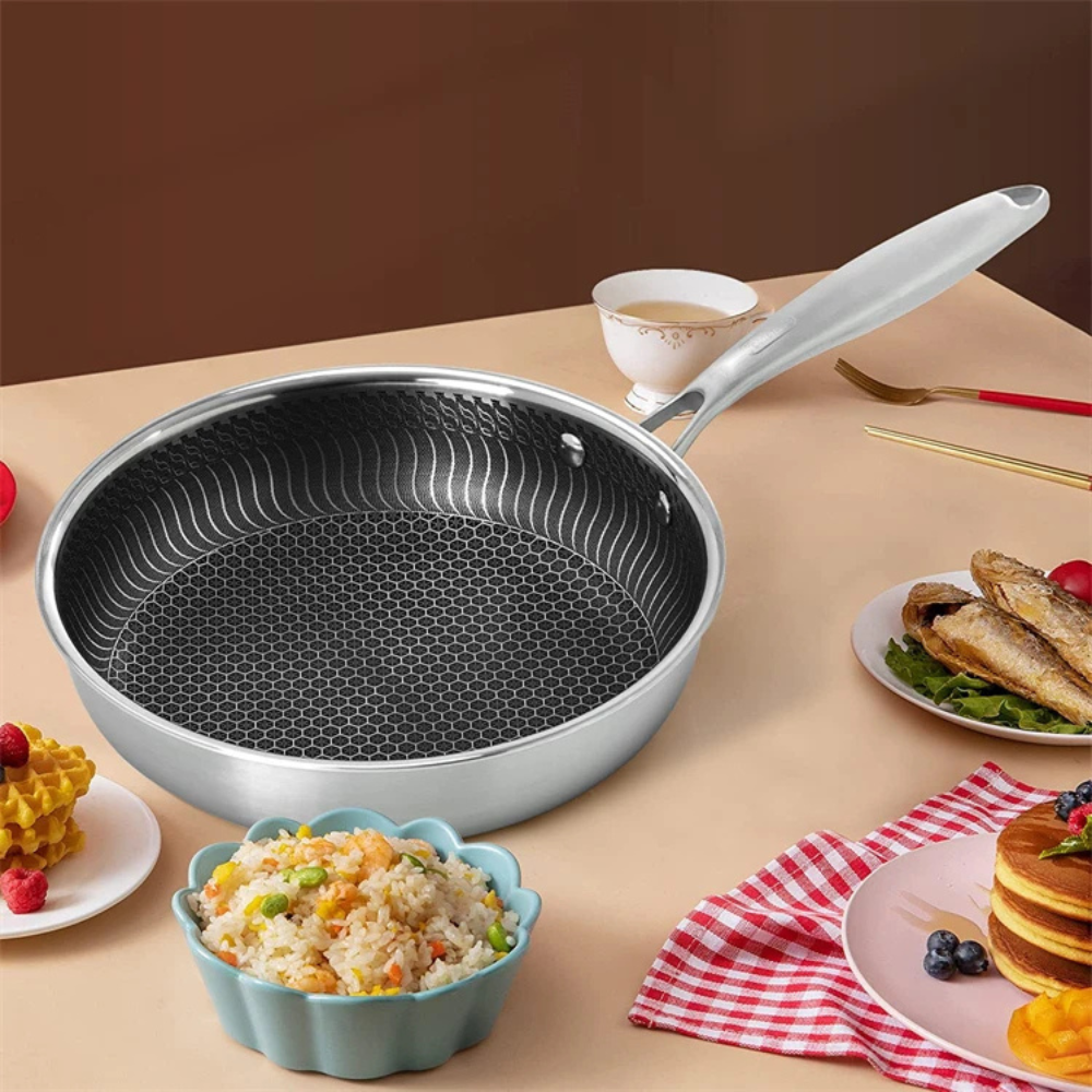 Poêle Inox - HexaSteel™