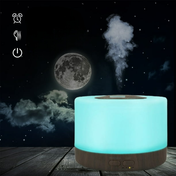 Diffuseur d'Huiles Essentielles - ColorfulOilDiffuser™ - Marron Foncé
