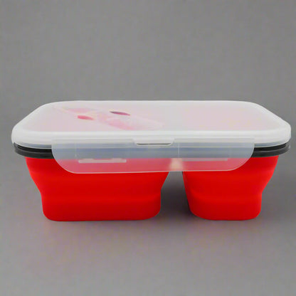 Boite de Conservation Alimentaire - CollapsibleLunchBox™ - Rouge