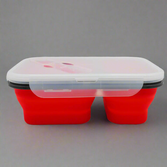 Boite de Conservation Alimentaire - CollapsibleLunchBox™ - Rouge