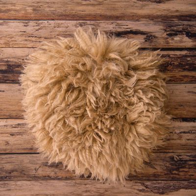 Couverture en Laine - WoolBabyProp™ - Khaki