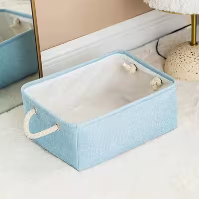 Panier de Rangement - LinenFoldBasket™ - Bleu