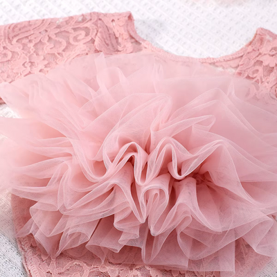 Robe Bébé Fille - BabyGirlPhotoDress™ - Rose