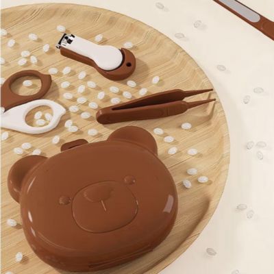 Kit Manucure - BabyBearNailKit™ - Marron