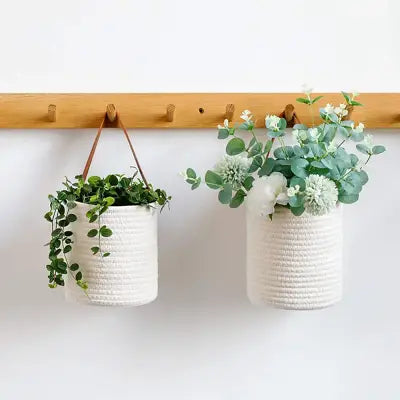 Panier mural - WallHangingFlowerBasket™ - Blanc