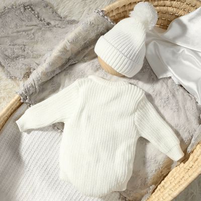 Barboteuse bébé - NewbornRomper™ - Blanc