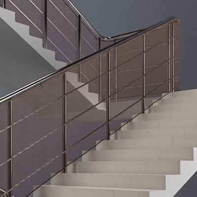 Barrière de sécurité escalier - ChildSafetyProtect™ - Beige