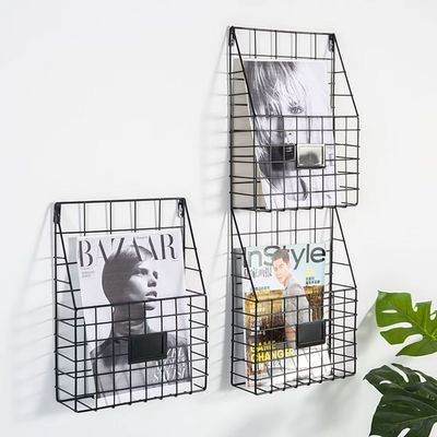 Porte Revue Mural - WallWireRack™ - Noir
