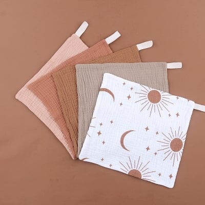 SERVIETTE POUR BEBE - BabyCottonWipe™ - Style D