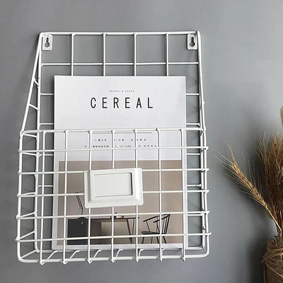 Porte Revue Mural - WallWireRack™ - Blanc