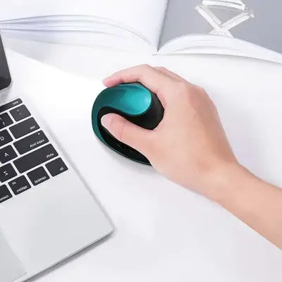 Souris ergonomique sans fil - ErgonomicMouse™ - Vert