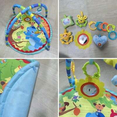 Tapis d'Éveil - BabyGymPlayMat™ - Éléphant
