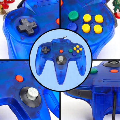Manette N64 - RetroPad64Duo™ - Bleu