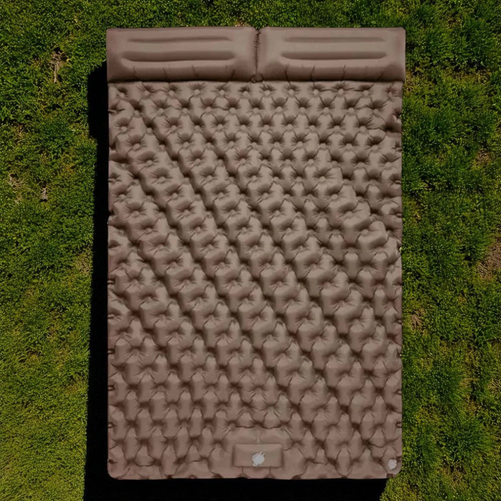 Matelas Gonflable - LiteDoubleMattress™ - Marron