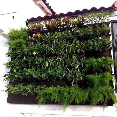 Jardin Vertical - PocketsWallPlanter™ - Noir