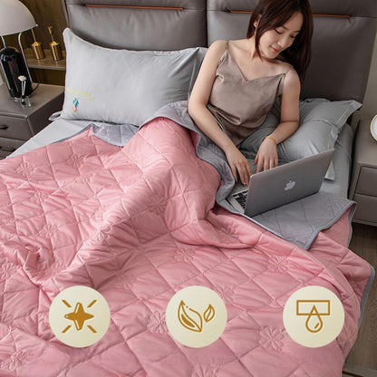 Couette d'Été - ChillBreezeComforter™ - Rose
